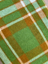 Load image into Gallery viewer, Soft Retro Earthy SINGLE New Zealand Wool Blanket