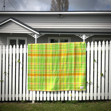 Load image into Gallery viewer, Winegum Collection: Fresh Citrus Love BRAND NEW Wool Blanket by Fresh Retro Love - Fresh Retro Love NZ Wool Blankets
