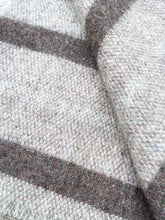 Load image into Gallery viewer, Ultra Thick Handwoven Style SINGLE New Zealand Wool Blanket