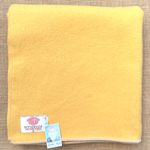 Load image into Gallery viewer, Sunshine Light Gold DOUBLE New Zealand Wool Blanket