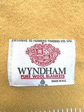 Load image into Gallery viewer, Sunshine Light Gold DOUBLE New Zealand Wool Blanket