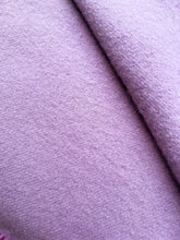Load image into Gallery viewer, Solid Colour Lavender THROW New Zealand Wool Blanket *BARGAIN*