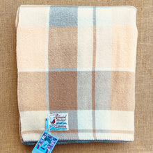 Load image into Gallery viewer, Super Soft Neutrals ROBINWUL SINGLE New Zealand Wool Blanket