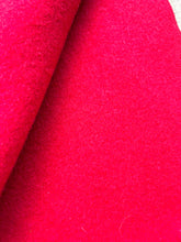 Load image into Gallery viewer, Solid Bold Red SINGLE Pure New Zealand Wool Blanket