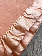 Load image into Gallery viewer, Super Thick & Cosy Apricot SINGLE New Zealand Wool Blanket