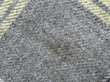 Load image into Gallery viewer, Grey Army Blanket Style SINGLE Wool with collectible KAKA Label (blue)