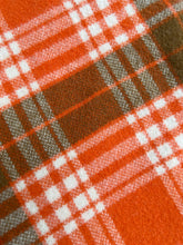 Load image into Gallery viewer, Soft Retro Orange SINGLE New Zealand Pure Wool Blanket