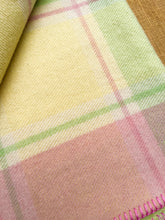 Load image into Gallery viewer, Soft Pastels Lightweight SINGLE New Zealand Wool Blanket