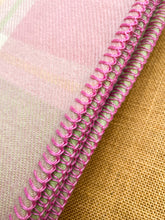 Load image into Gallery viewer, Soft Pastels Lightweight SINGLE New Zealand Wool Blanket