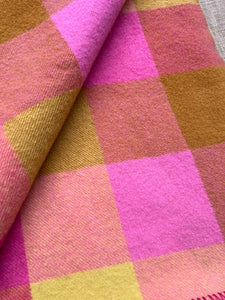 Hard to get colour combo! Onehunga SINGLE New Zealand Wool Blanket