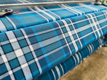 Load image into Gallery viewer, Adventure Awaits (New Wool): "Double Denim" TRAVEL RUG