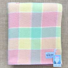Load image into Gallery viewer, Pretty PasteIs SINGLE New Zealand Wool Blanket