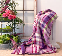 Load image into Gallery viewer, Winegum Collection (New Wool): Fresh GRAPE Love KNEE RUG/COT