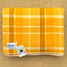 Load image into Gallery viewer, Thick Golden KING SINGLE New Zealand Wool Blanket