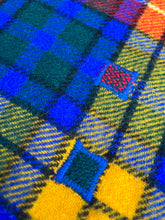 Load image into Gallery viewer, BUCHANAN Tartan Rob Roy TRAVEL RUG New Zealand Wool Blanket