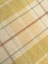 Load image into Gallery viewer, Neutrals Plaid SINGLE KAIAPOI New Zealand Wool Blanket