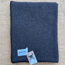 Load image into Gallery viewer, Robust Grey Army Style THROW/SMALL SINGLE New Zealand Wool Blanket