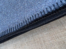 Load image into Gallery viewer, Robust Grey Army Style THROW/SMALL SINGLE New Zealand Wool Blanket