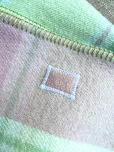 Load image into Gallery viewer, Lightweight Fresh Candy Colours SINGLE New Zealand Wool Blanket