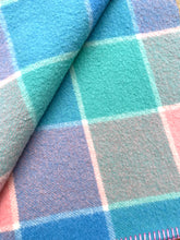 Load image into Gallery viewer, Ocean Coral SMALL SINGLE New Zealand Wool Blanket