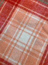 Load image into Gallery viewer, Old School Orange & Olive SINGLE New Zealand Wool Blanket