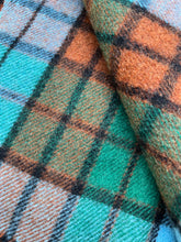 Load image into Gallery viewer, Cute Colour Combo THROW/TRAVEL RUG New Zealand Wool Blanket