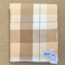Load image into Gallery viewer, Classic Cream and Neutrals SINGLE New Zealand Wool Blanket