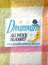 Load image into Gallery viewer, Soft and Fun Bright SINGLE New Zealand Wool Blanket