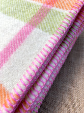 Load image into Gallery viewer, Soft and Fun Bright SINGLE New Zealand Wool Blanket