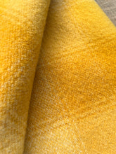 Load image into Gallery viewer, Gold Retro SINGLE New Zealand Wool Blanket