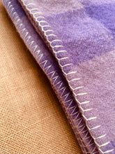 Load image into Gallery viewer, Warm Violet SINGLE Pure Wool Blanket. Mosgiel Woollen Mills Original