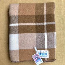 Load image into Gallery viewer, Lovely Thick New Zealand Wool SINGLE Blanket, Smith &amp; Brown Onehunga - Fresh Retro Love NZ Wool Blankets
