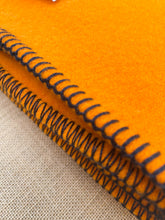 Load image into Gallery viewer, Super Bright Orange SINGLE New Zealand Wool Blanket