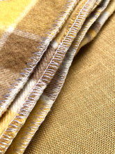 Load image into Gallery viewer, Super Soft Oversize SINGLE in golden sunset browns - Onehunga Woollen Mills - Fresh Retro Love NZ Wool Blankets