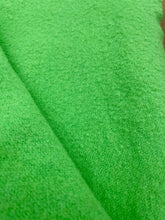 Load image into Gallery viewer, Vibrant Lime, Super Thick SINGLE New Zealand Wool Blanket