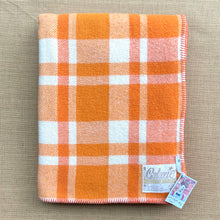 Load image into Gallery viewer, Mandarin Orange SINGLE NZ Wool blanket - Galaxie!