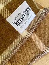 Load image into Gallery viewer, Thick Brown New Zealand Wool SINGLE Blanket