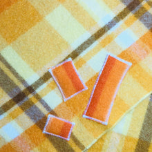Load image into Gallery viewer, Golden Sunshine Superthick SINGLE Wool Blanket by Onehunga Woollen Mills - Fresh Retro Love NZ Wool Blankets
