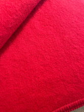 Load image into Gallery viewer, Thick Intense Red DOUBLE/QUEEN Wanganui Woollen Mills NZ Wool Blanket