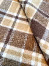 Load image into Gallery viewer, Outdoorsy thick and woody SINGLE New Zealand Wool Blanket