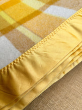 Load image into Gallery viewer, Sunshine Yellow Extra Large QUEEN/KING New Zealand Wool Blanket