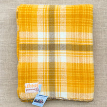 Load image into Gallery viewer, Soft 70's Retro SINGLE New Zealand Wool Blanket