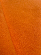 Load image into Gallery viewer, Vibrant Orange Marvel SINGLE New Zealand Wool Blanket