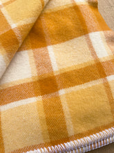 Load image into Gallery viewer, Bright Retro Classic SMALL SINGLE New Zealand Wool Blanket