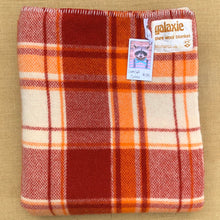 Load image into Gallery viewer, Super Soft SINGLE Bright Galaxie Pure Wool Blanket - Fresh Retro Love NZ Wool Blankets