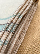 Load image into Gallery viewer, Vintage Cream KING SINGLE Pure Wool Blanket