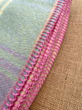 Load image into Gallery viewer, Soft Pastels SINGLE New Zealand Wool Blanket