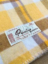 Load image into Gallery viewer, Super Soft Oversize SINGLE in golden sunset browns - Onehunga Woollen Mills - Fresh Retro Love NZ Wool Blankets