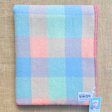 Load image into Gallery viewer, Mermaid Colours KNEE/THROW New Zealand Wool Blanket