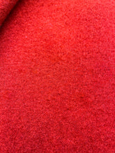 Load image into Gallery viewer, Bold Brick Red Thick SINGLE Pure New Zealand Wool Blanket